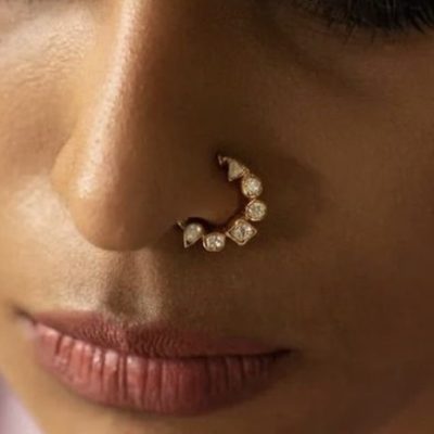 Grace Arc Diamond Nath